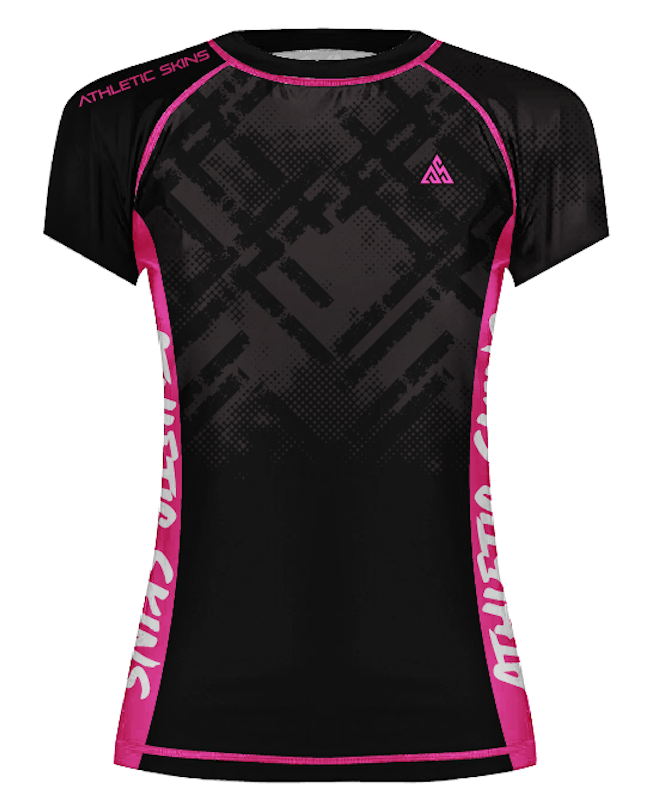 Enduro Black/Pink - Athletic Skins